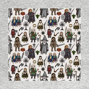 LOTR Toys All Over Print T-Shirt